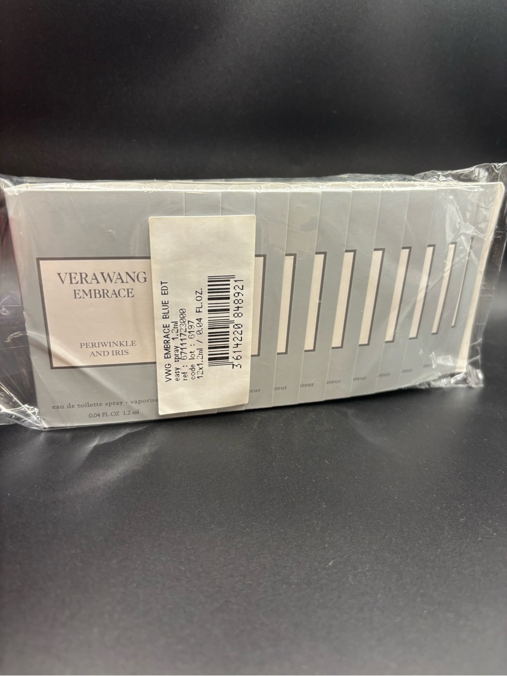 NEW! Vera Wang Embrace Periwinkle and Iris EDT  Samples x12